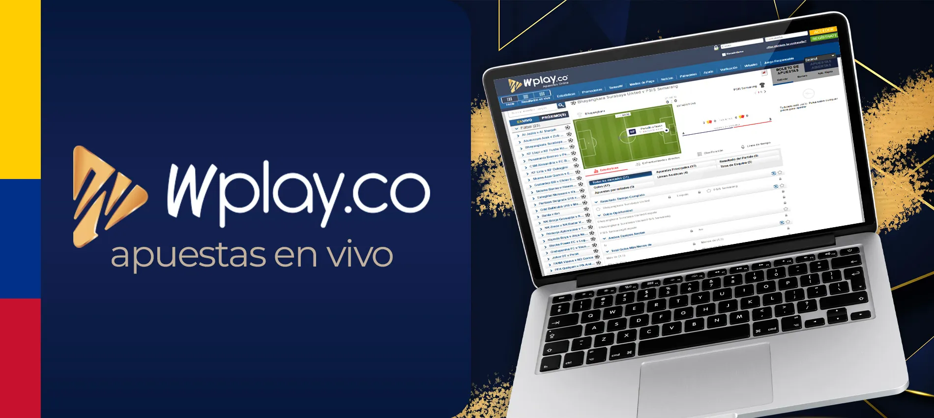 Reseña sobre las oportunidades de apuestas en directo en Wplay.co