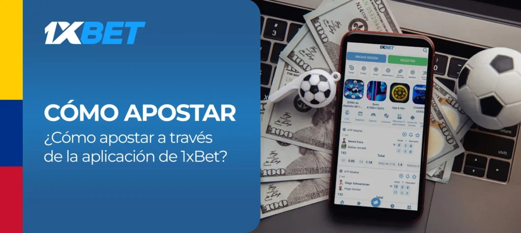 Apuestas deportivas en la app móvil de 1xbet en Colombia