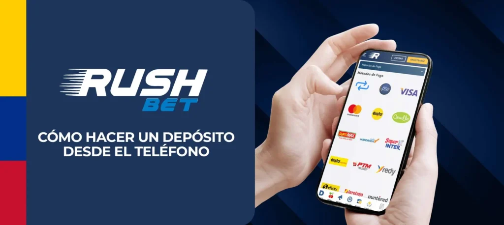 Guía paso a paso de cómo recargar la cuenta de juego Rushbet con el móvil en Colombia