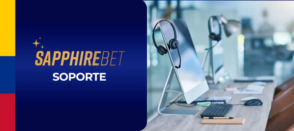 ¿Cómo puedo contactar con el servicio de atención al cliente de SapphireBet en Colombia?