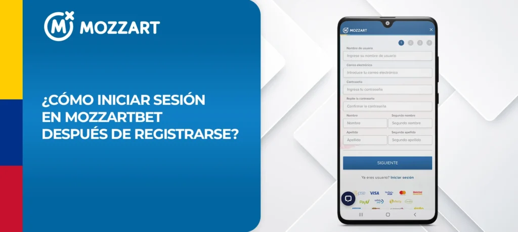 Proceso de acceso a la plataforma MozzartBet
