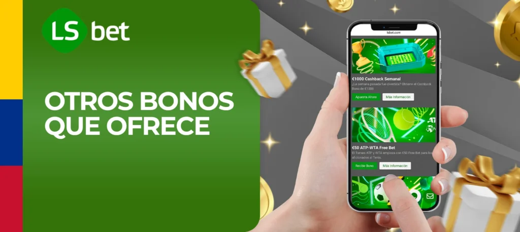 ¿Qué otros bonos ofrece la casa de apuestas LSbet?