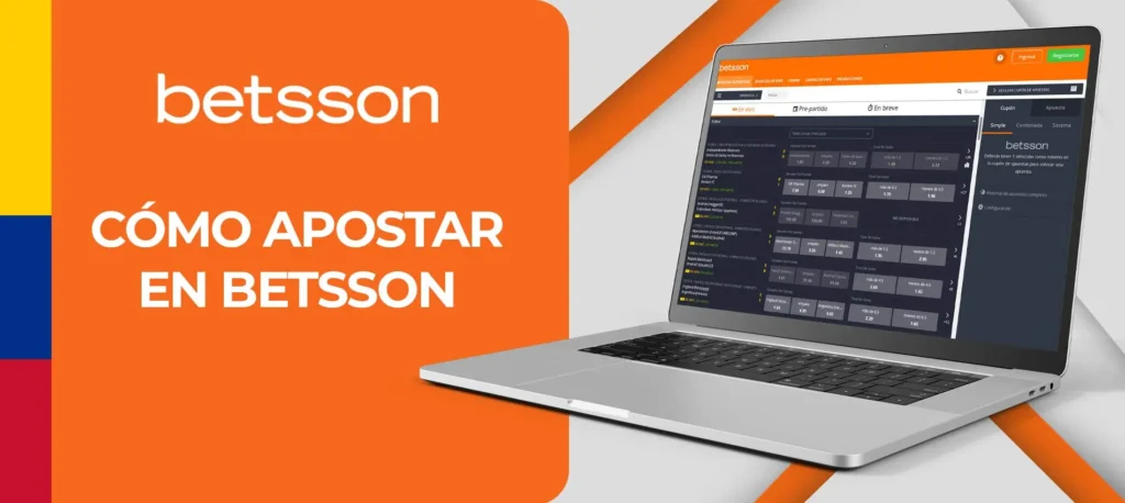 Apostar en deportes en la casa de apuestas Betsson 